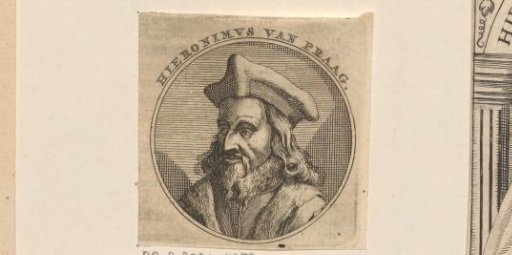Portrait of Hieronymus of Prague