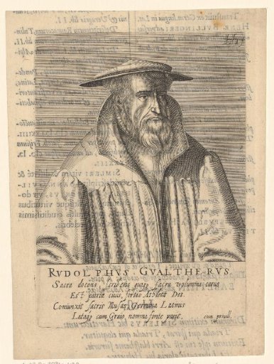 Portrait of Rudolph Gwalther