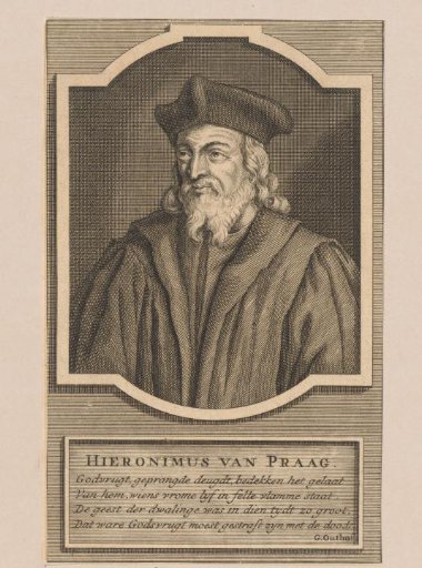 Portrait of Hieronymus of Prague