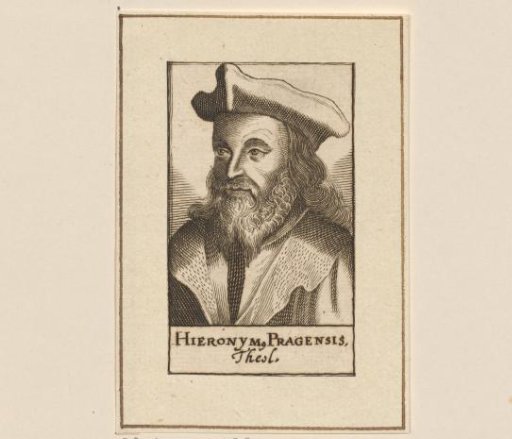 Portrait of Hieronymus of Prague