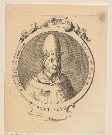 Portrait of Pope Hilarius