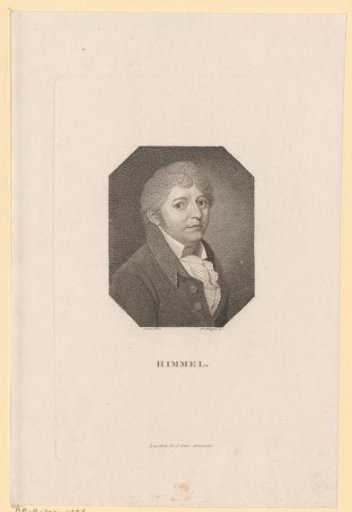 Portrait of Friedrich Heinrich Himmel