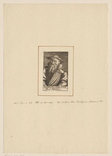 Portrait of Rudolph Gwalther