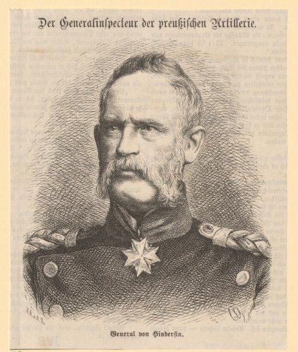 Portrait of Gustav Eduard von Hindersin