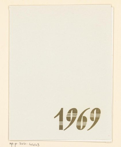 New Year's wish for 1969 by M. Edovina
