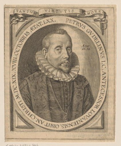 Portrait of Petrus Gudelinus at the age of 56