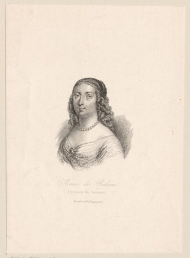 Portrait of Anne de Rohan-Guéméné