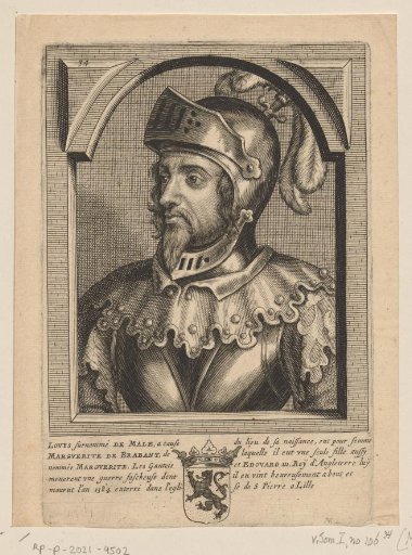Portrait of Louis of Male, Count of Flanders