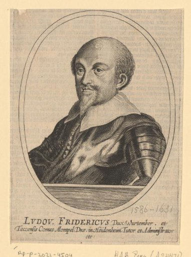 Portrait of Louis Frederick of Württemberg-Montbéliard