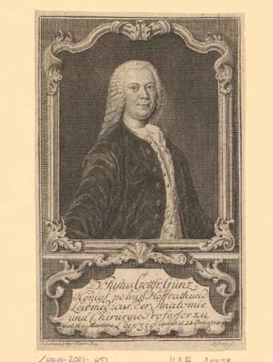 Portrait of Justus Gottfried Günz