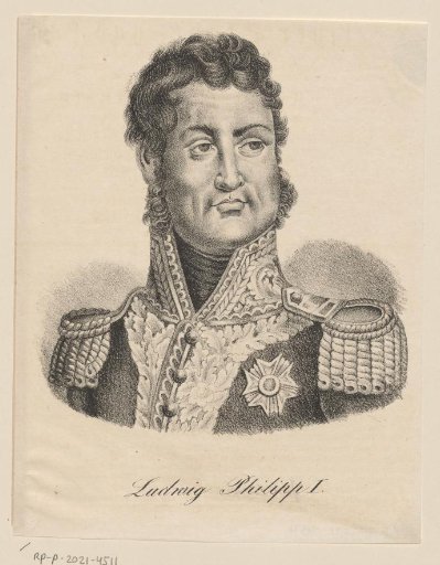 Portrait of Louis Philippe I of France