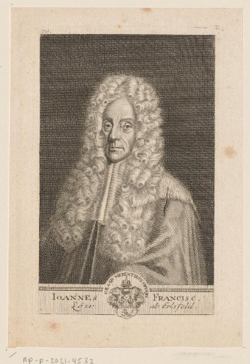 Portrait of Johann Franz Löw von Erlsfeld