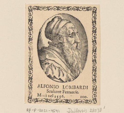 Portrait of Alfonso Lombardi