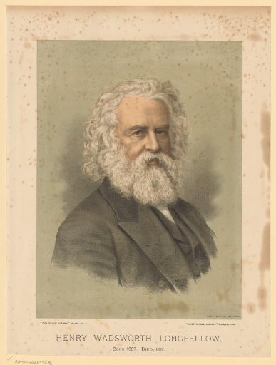 Portrait of Henry Wadsworth Longfellow