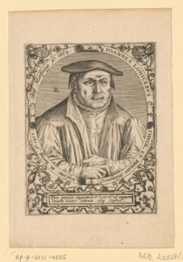 Portrait of Johannes Lonicer