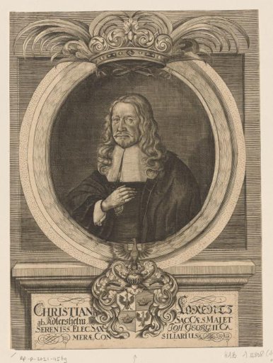 Portrait of Christian Lorentz von Adlershelm