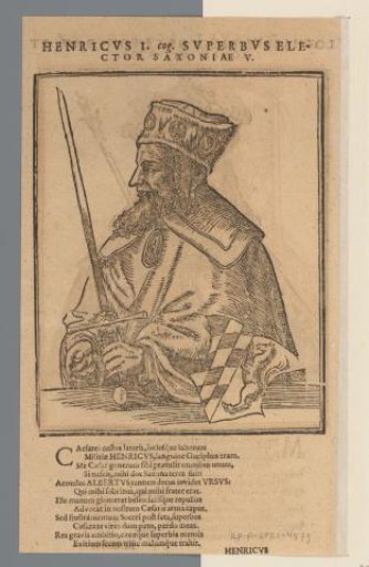 Portrait of Henry the Proud