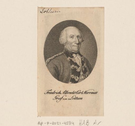 Portrait of Friedrich Albrecht Carl Hermann von Wylich und Lottum