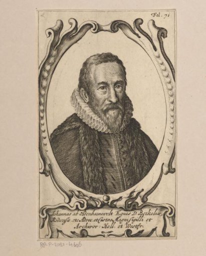 Portrait of Johan van Oldenbarnevelt