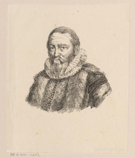Portrait of Johan van Oldenbarnevelt