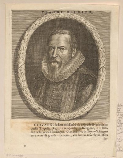 Portrait of Johan van Oldenbarnevelt