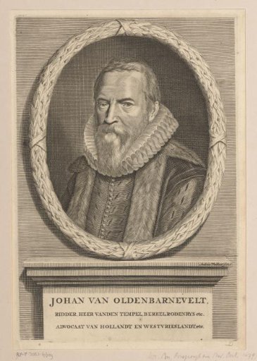 Portrait of Johan van Oldenbarnevelt