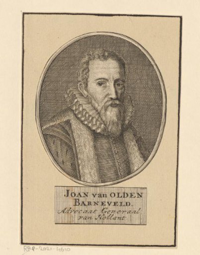 Portrait of Johan van Oldenbarnevelt