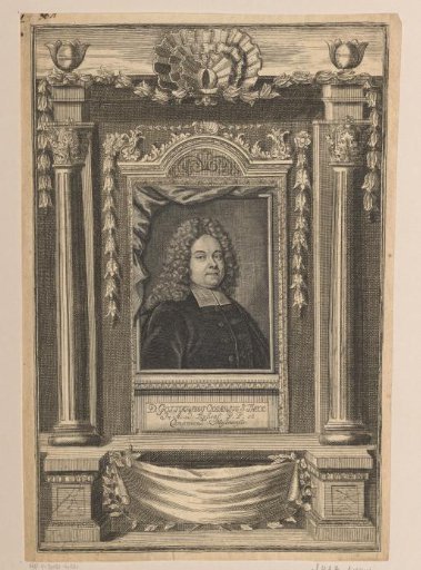 Portrait of Gottfried Olearius II