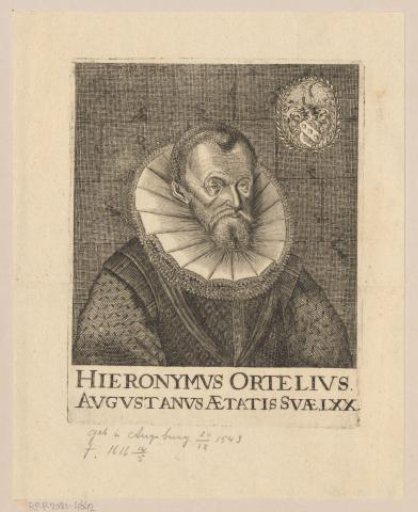 Portrait of Hieronymus Örtel at the Age of 70
