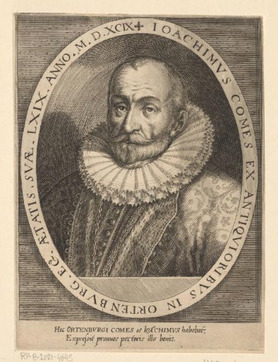 Portrait of Joachim, Count of Ortenburg at the Age of 69