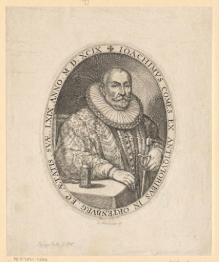 Portrait of Joachim, Count of Ortenburg at the Age of 69