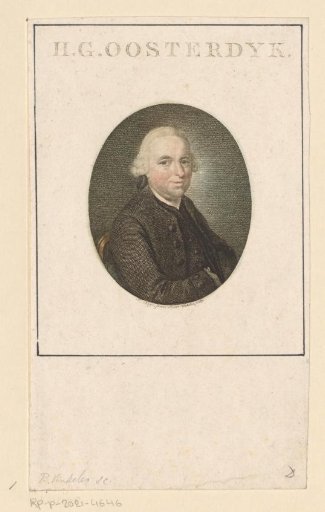 Portrait of Hermannus Gerardus Oosterdijk