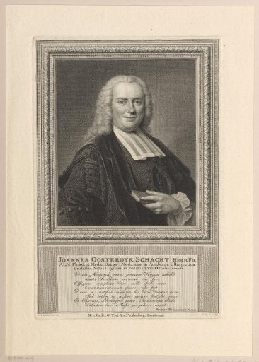 Portrait of Johannes Oosterdijk Schacht