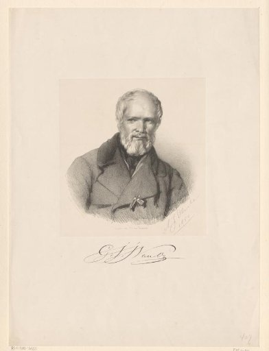 Portrait of Georgius Jacobus Johannes van Os
