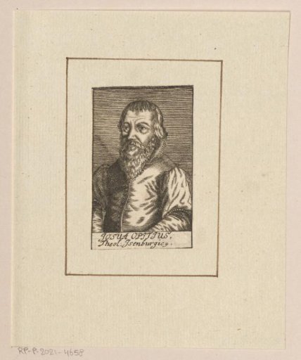 Portrait of Johannes Oporinus