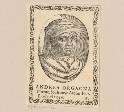 Portrait of Andrea di Cione Orcagna