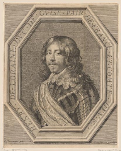 Portrait of Henry II of Lorraine, Duke of Guise