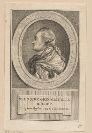 Portrait of Grigory Grigoryevich Orlov