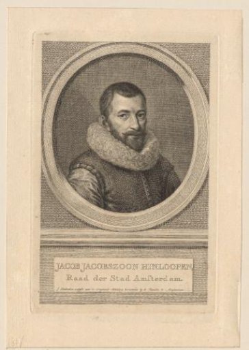 Portrait of Jacob Jacobszoon Hinlopen