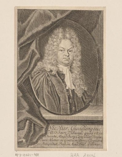 Portrait of Nicolaus Hieronymus Gundling