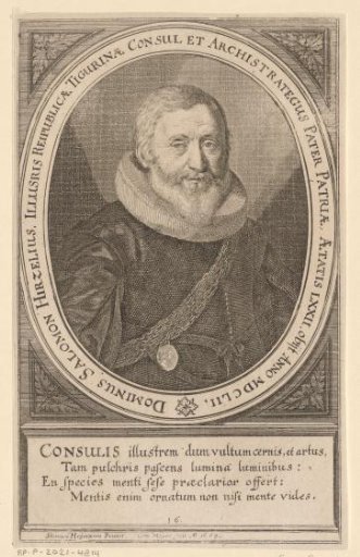 Portrait of Salomon Hirzel