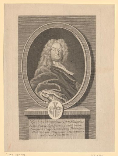Portrait of Nicolaus Hieronymus Gundling