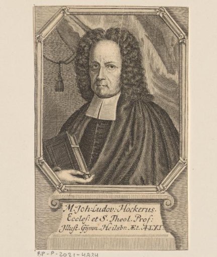 Portrait of Johann Ludwig Hocker