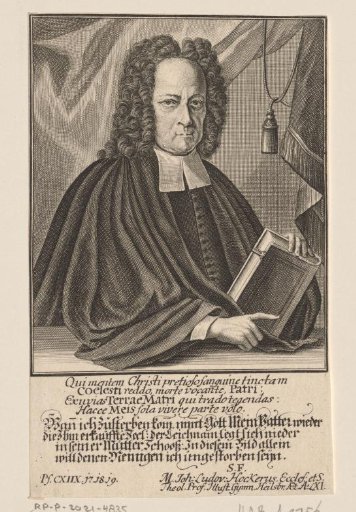 Portrait of Johann Ludwig Hocker
