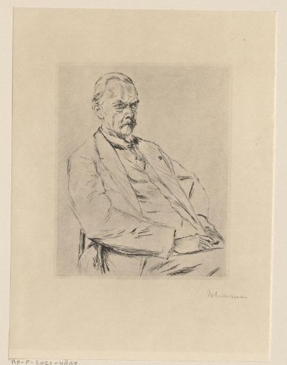 Portrait of Cornelis Hofstede de Groot