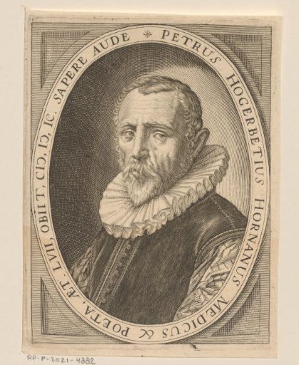 Portrait of Petrus Hogerbeets