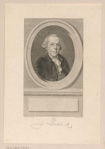 Portrait of Johannes Lublink de Jonge