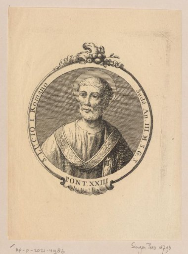 Portrait of Pope Lucius I