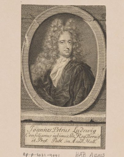 Portrait of Johann Peter von Ludewig