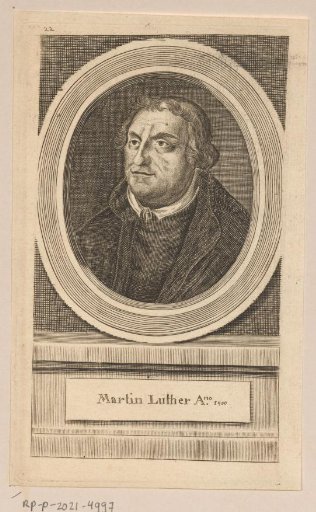 Portrait of Martin Luther
